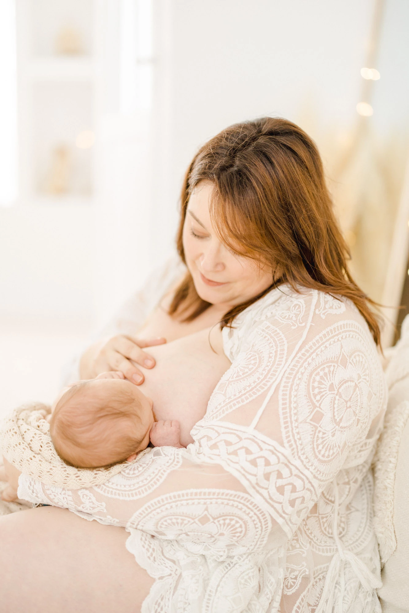 bonheur sourire enfant beige marron